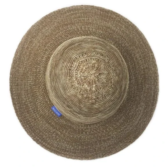 Wallaroo Hat Company "Victoria" Diva Wide Brim Straw Hat Womens OSFM - Picture 3 of 11